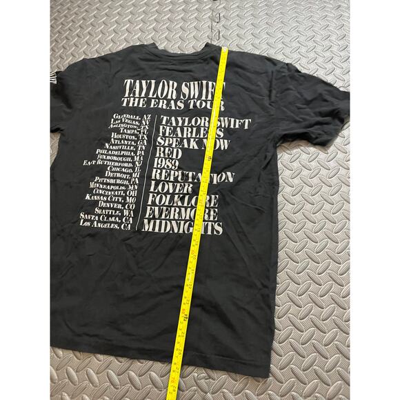 Taylor Swift The Eras Tour Shirt Concert Black Unisex Band Music Official Small - Picture 7 of 7